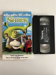 Shrek (VHS, 2001) Special Edition Big Box