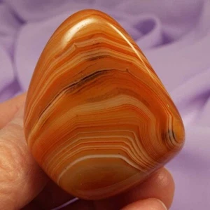 Hermosa piedra pulida ágata río loco 38 g SN39750 - Imagen 1 de 4