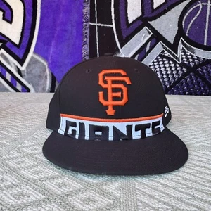 San Francisco Giants New Era 9fifty gorra/gorra Snapback - negra - Imagen 1 de 7
