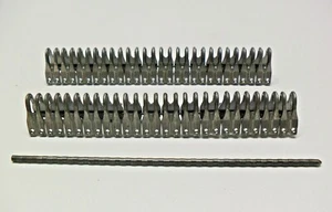 MATO HEAVY PLATE LACING / BELT FASTENER 6.5"/7" WITH NOTCHED PIN - 1 SPLICE - Picture 1 of 4