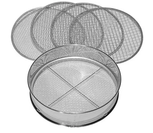 Siebmeister 5000, 5in1 Gartensieb, 5 austauschbare Siebeinsätze Ø 3,5,8,10,12mm - Bild 1 von 7