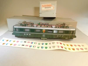 + LE418 H0 Fleischmann 104370 4370 Gehäuse Ellok Ae6/6 SBB Schweiz grün Guss NEU - Picture 1 of 4