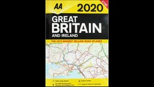 AA 2020 Road Atlas Map Great Britain & Ireland UK New Latest Edition  *2020 MAP*