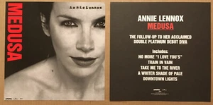 Eurythmics ANNIE LENNOX Rare 1995 DOUBLE SIDED PROMO POSTER FLAT for Medusa CD - Picture 1 of 1