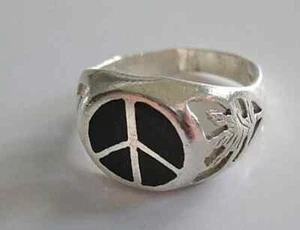 Anello Argento Con Onice 925 Argento - Foto 1 di 2