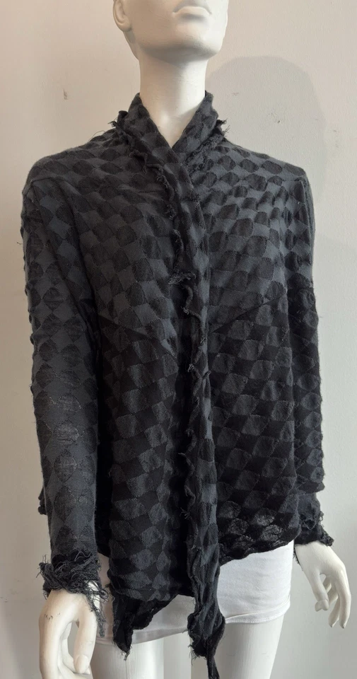 Cárdigan All Saints Lana Merino Frente Abierto Talla Xs Foto 1 de 4