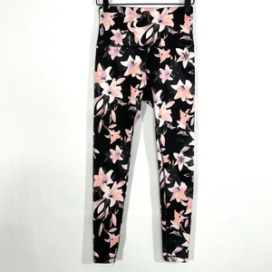 Leggings Victoria's Secret Essential Bolsillo TALLA 4 Negro Estampado Floral Lirio - Imagen 1 de 10