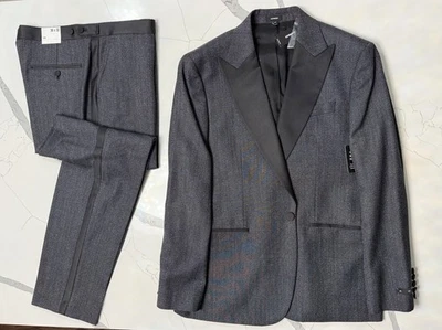 Terno smoking - Jaqueta 42R, Calça 36x32 - EXPRESSO - SLIM FIT - MISTURA DE LÃ - Imagem 1 de 4