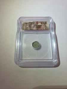 Genuine Bronze Coin From The Roman Empire (27BC-476AD) Certified by ICG - Picture 1 of 2