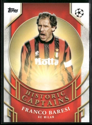 Franco Baresi 2024-25 Topps Competiciones de Clubes UEFA Capitanes Históricos #HC-2 Foto 1 de 2