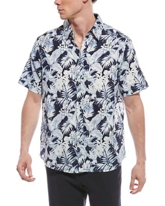Report Collection Tropical Linen-Blend Shirt Men's - Picture 1 of 6