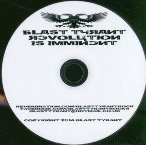 Blast Tyrant Revolution Is Imminent CDr UK Private 2014 CD-R featuring jesus - Bild 1 von 3