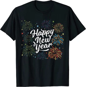 NEU LIMITIERT! Happy New Year Party - Lustiges Silvester T-Shirt - MADE IN USA - Bild 1 von 2