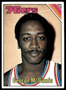 1975-76 Topps #184 George McGinnis - Bild 1 von 2