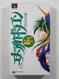 EMERALD DRAGON SUPER FAMICOM (SFC) NTSC-JAPAN (COMPLETE - GOOD CONDITION) - Picture 1 of 10