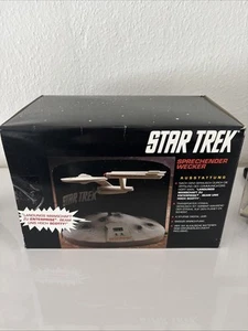 Star Trek TOS Wecker (alarm clock) Raumschiff Enterprise 1701 aus dem Jahr 1993 - Afbeelding 1 van 6