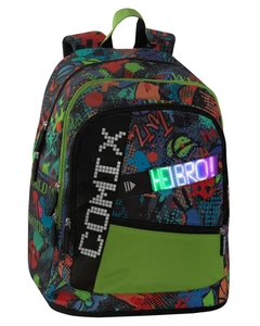 ZAINO SCUOLA ORGANIZZATO COMIX ULTRA  BRIGHT STREET BOY- RAGAZZO. - Foto 1 di 5