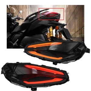 For Yamaha XMAX 300 2024 LED Tail Light w/ Running Brake Turn Signal Lamp 2PCS - Picture 1 of 14