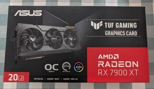 ASUS TUF Gaming Radeon RX 7900 XT OC Edition 20GB GDDR6 - Idéale pour le jeu 4K - Photo 1/2