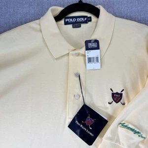 Vintage Polo golf Ralph Lauren shirt XL advantage crown new with tags made/USA - Picture 1 of 10