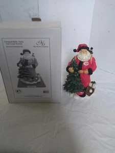 Cincinatti Reds Santa Claus Figurine by The Memory Company App. 7.5" - Picture 1 of 6