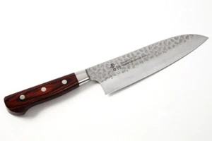 Sakai Takayuki VG10 Santokumesser 180mm 07392 gehämmert Damast Made in JP NEU - Bild 1 von 5