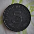 5 Reichspfennig 1*40 A unvollständig geprägt