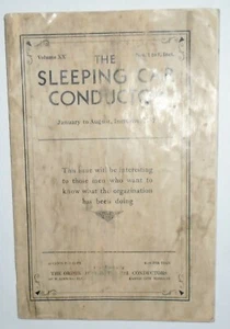 Order of Sleeping Car Conductors 1937 Magazine - The Sleeping Car Conductor - Picture 1 of 2