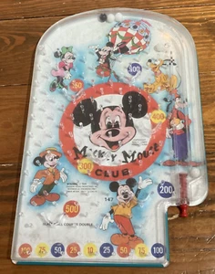 Juego de Pinball Litografía Lata Club Mickey Mouse De Colección De Disney De Wolverine Toys - Imagen 1 de 8
