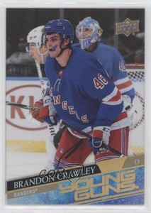 2020 SP Authentic Upper Deck Acetate Young Guns Brandon Crawley #464 Rookie RC