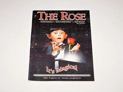 The Rose Magazine 2006 Texas Longhorns vs USC Trojans Fútbol Vista Previa NUEVO  Foto 1 de 3