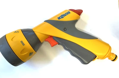 Hozelock Garden 6 Pattern Ultra Plus Gun For Garden Hosepipe - Free P&P - Image 1 of 4