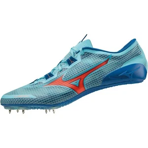Mizuno Sprint Spike Shoes X LASER NEXT 3 U1GA230301 Turquoise Sprint/Hurdles JPN - Picture 1 of 7