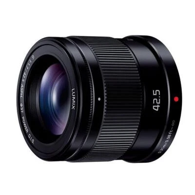 Panasonic LUMIX G 42.5mm f1.7 ASPH. POWER O.I.S. Black Lens H-HS043-K Camera - Image 1 of 4