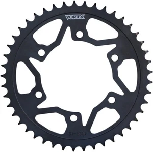 Honda Sprocket CBF500 CBR 600F Vortex 247S-43 Rear Steel 43T Black 247S-43 T6 - Picture 1 of 5