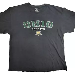 Champion Ohio Bobcats T Shirt Adult Size XL Black University Basketball NCAA NBA - Picture 1 of 6