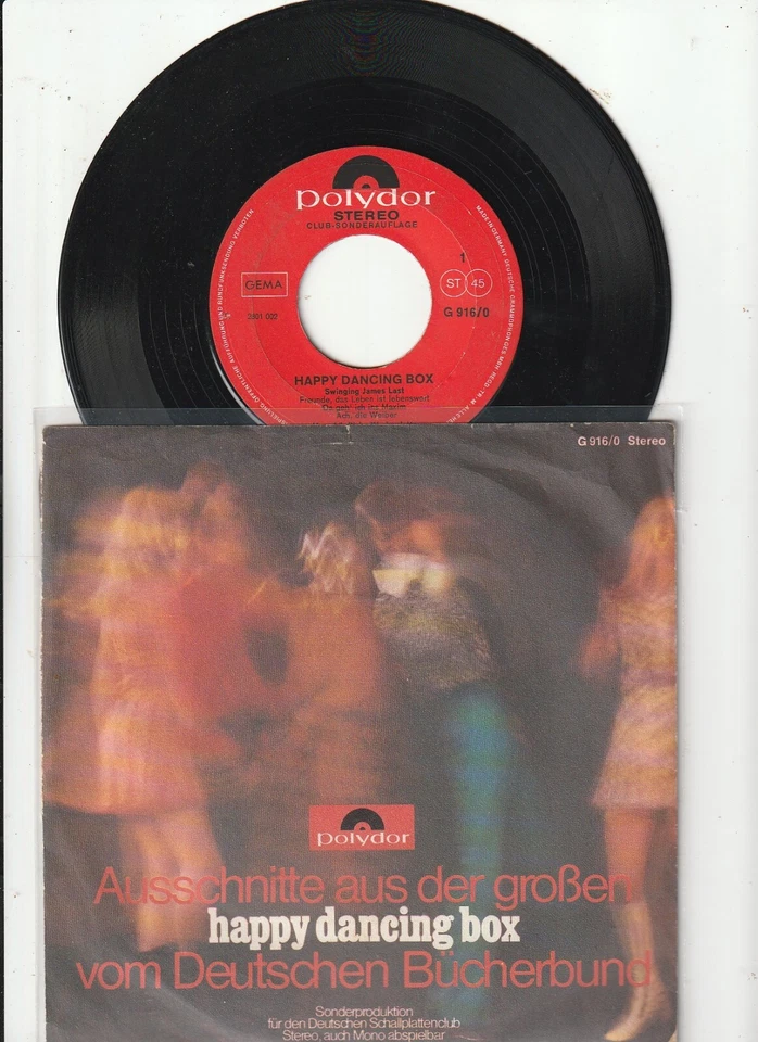 7 " Vinyl Ausschnitte aus der großen happy dancing box vom Deutschen Bücherbund - Bild 1 von 1