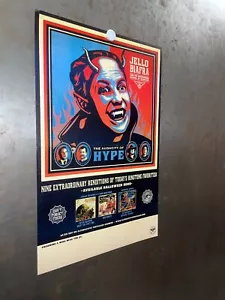 JELLO BIAFRA Audacity Of Hype 2009 PROMO POSTER Alternative Tentacles FAIREY ART - Picture 1 of 4
