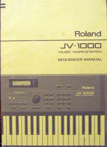 Roland JV-1000 Synthesizer Original Sequencer Supplemental Owners Manual, JV1000 - Bild 1 von 1