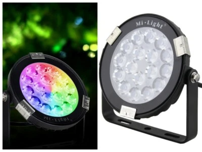 Mi-Light Smart Light LED Outdoor Strahler 9W RGB+CCT FUTC02 230V Gartenstrahler - Bild 1 von 4