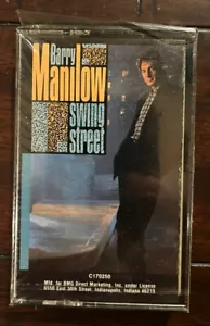 BARRY MANILOW - SWING STREET - CASSETTE TAPE - NEW - SEALED - FREE SHIPPING - Picture 1 of 3
