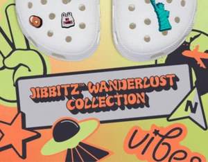Crocs Jibbitz Wanderlust Collection 5er Pack NEU Travel Vibes - WÄHLEN SIE AUS! - Bild 1 von 19