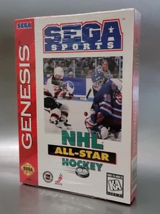 NHL All-Star Hockey Sega Genesis 1995 Factory Sealed Brandneu - Bild 1 von 2