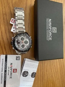 Herren Navi Force Multifunktionsuhr. Neu Mit Etikett - Bild 1 von 9