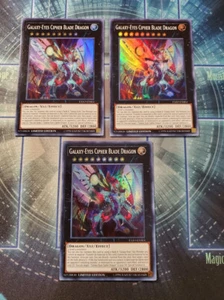Yugioh - Galaxy-Eyes Cipher Blade Dragon EXFO-ENSE4 casi nuevo limitado súper raro x3 - Imagen 1 de 1