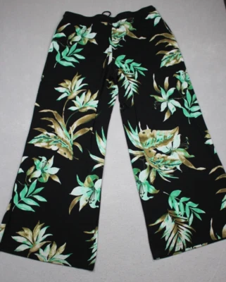 Lauren Ralph Lauren Pants Womens Extra Large Floral Stretchy Comfy Casual - Image 1 of 4