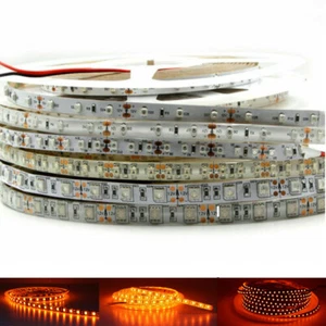 DC12V Orange no amber LED Strip light 5050 3528 Flexible DRL car marker tape lot - Picture 1 of 11