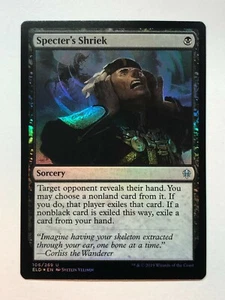 Magic The Gathering's Shriek Throne of Eldraine 106/269 lámina poco común - Imagen 1 de 1