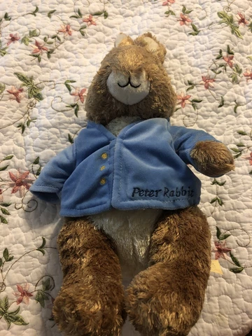 12” The Original Peter Rabbit 2007 Plush Toy Beatrix Potter Storytime Doll Cover