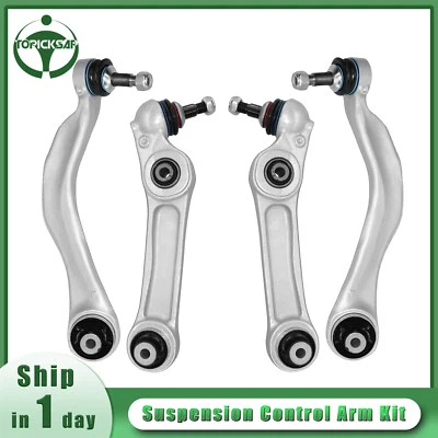 Kit de brazo de control inferior delantero 4 piezas ambos lado derecho derecho derecho para BMW 528i 535i 550i 2011-2016 Foto 1 de 4